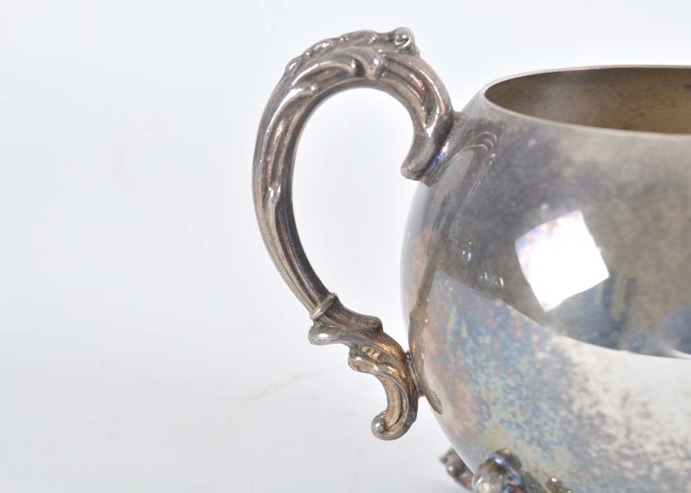 Sheridan Silverplate Holloware Tea Set