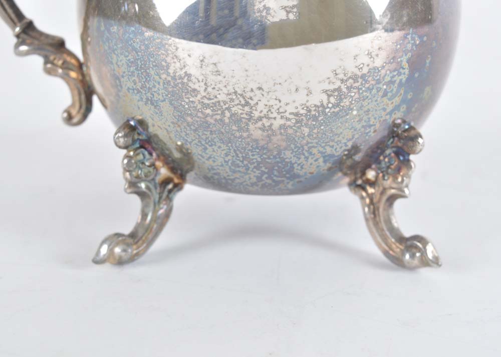 Sheridan Silverplate Holloware Tea Set