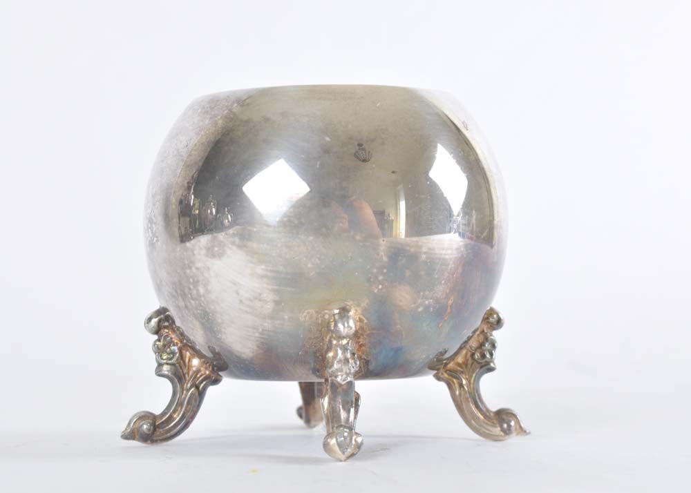 Sheridan Silverplate Holloware Tea Set