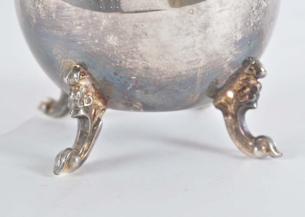 Sheridan Silverplate Holloware Tea Set