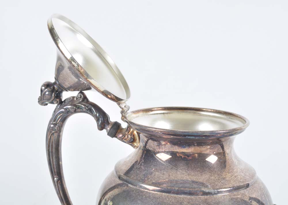 Sheridan Silverplate Holloware Tea Set