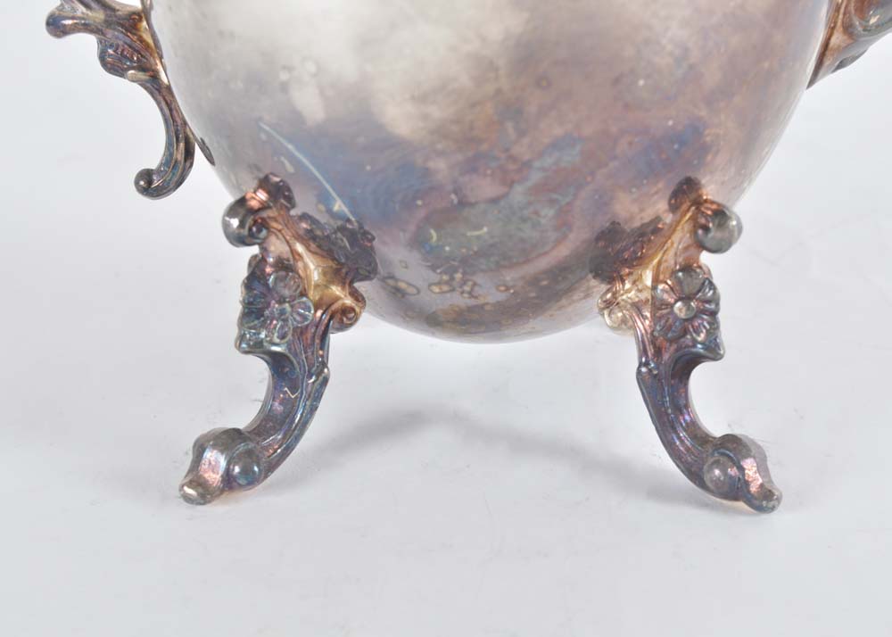 Sheridan Silverplate Holloware Tea Set