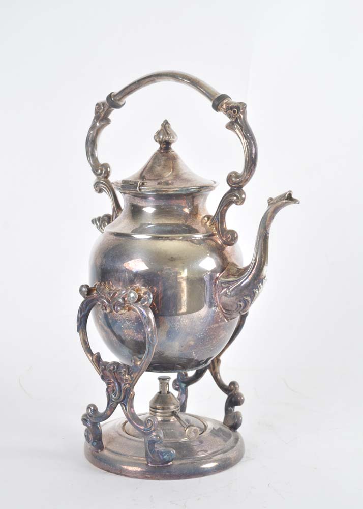 Sheridan Silverplate Holloware Tea Set