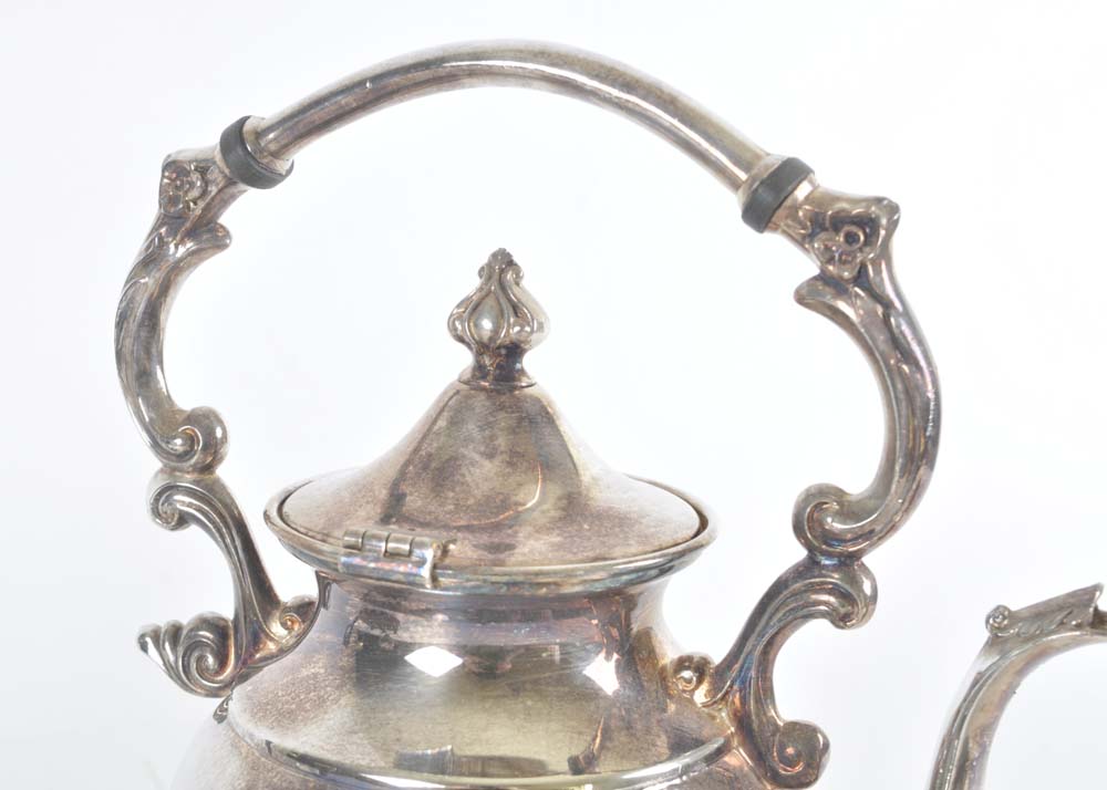 Sheridan Silverplate Holloware Tea Set