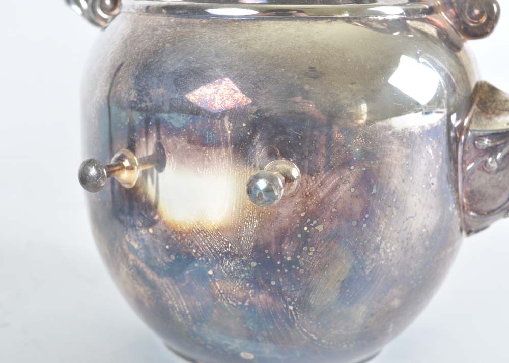 Sheridan Silverplate Holloware Tea Set