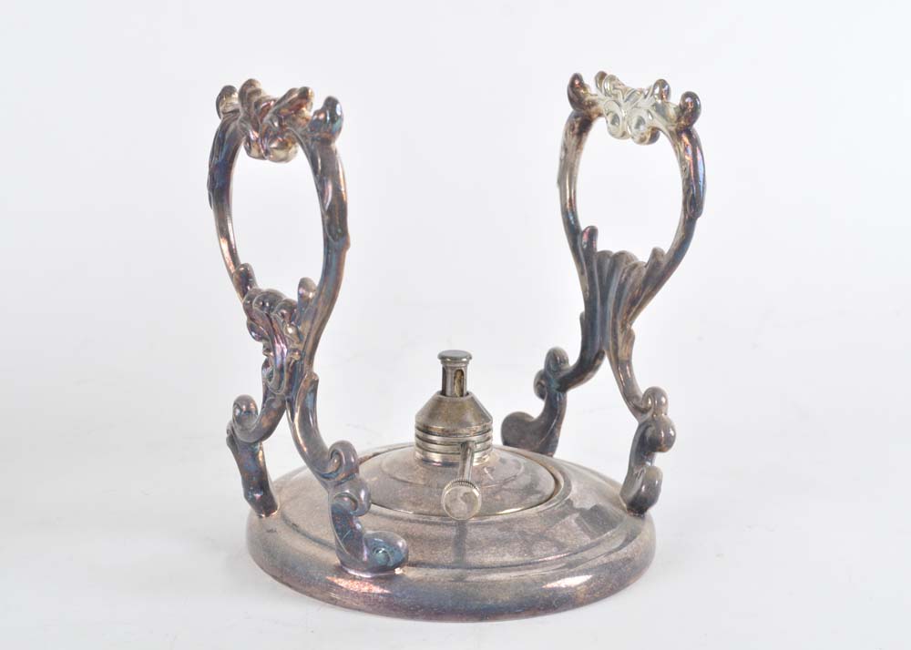 Sheridan Silverplate Holloware Tea Set
