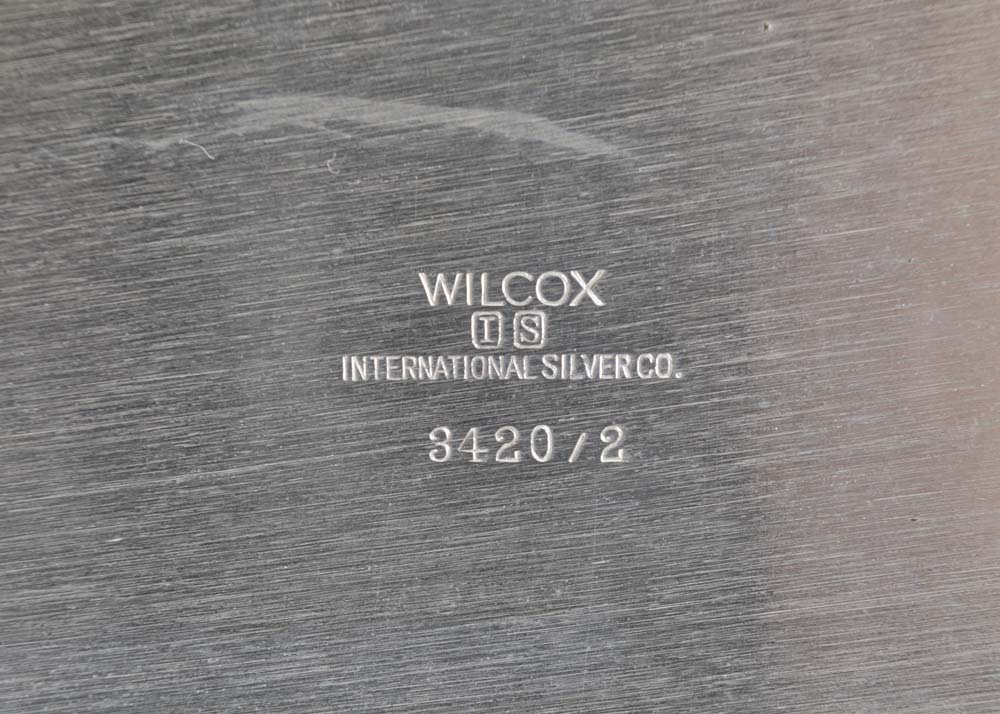 International Silver Du Barry Chased Silverplate Holloware Tea Service