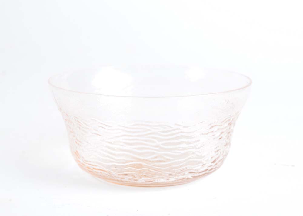 Collection of Pink Glassware