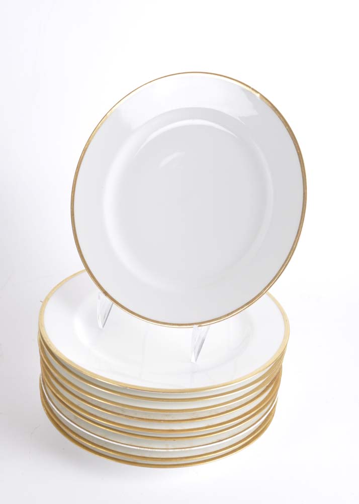 Partial Set of Haviland Limoges China Including Serving Pieces