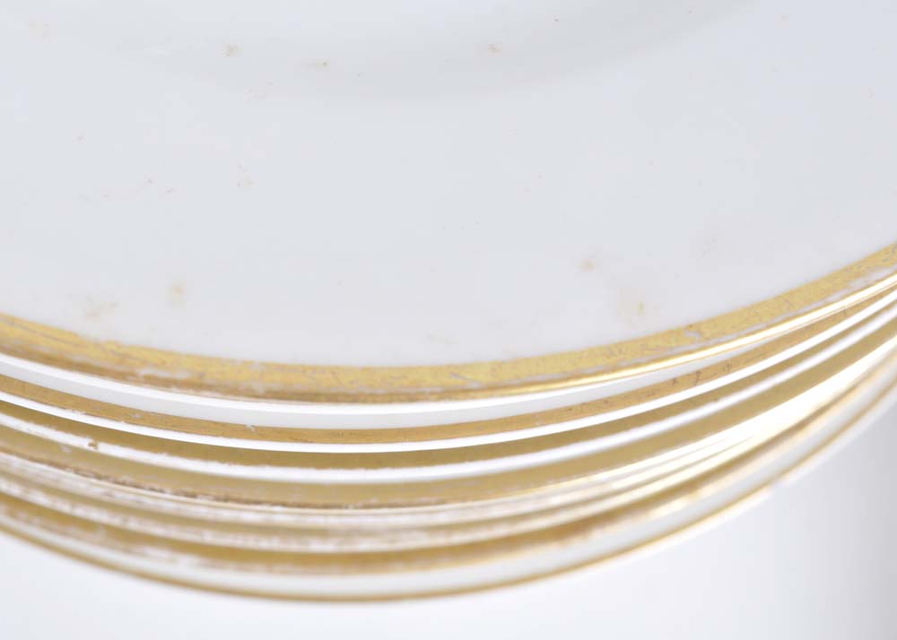 Partial Set of Haviland Limoges China Including Serving Pieces