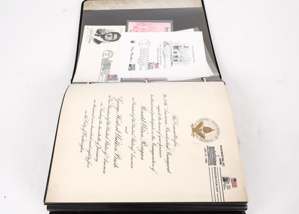 Assortment of Presidential Stamps and Ephemera