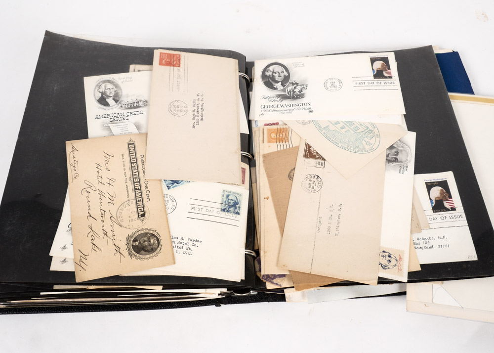 Assortment of Presidential Stamps and Ephemera