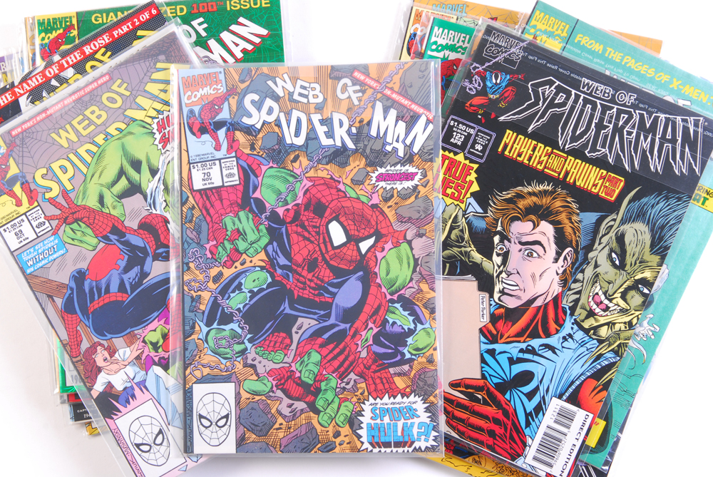 Modern Marvel "Web of Spider-Man" Comics