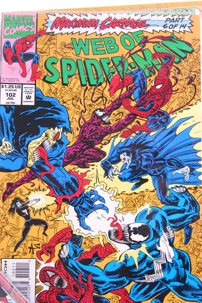 Modern Marvel "Web of Spider-Man" Comics