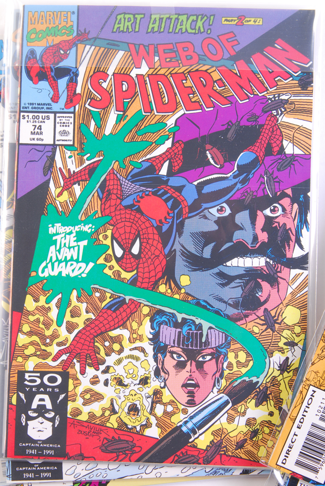 Modern Marvel "Web of Spider-Man" Comics