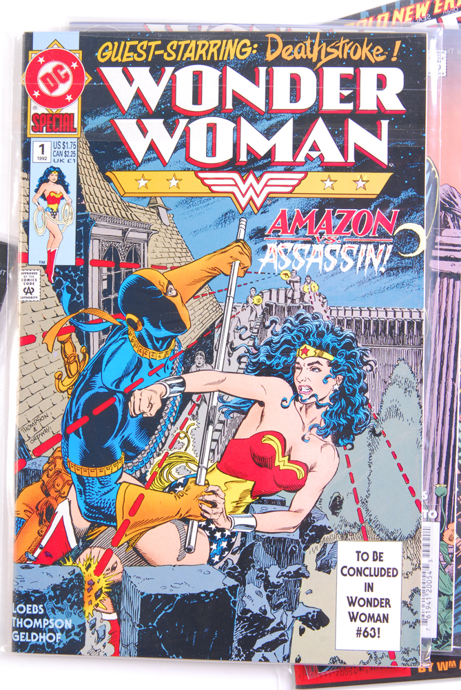 Assortment of Modern DC Batgirl, Wonder Woman and Catwoman Comics