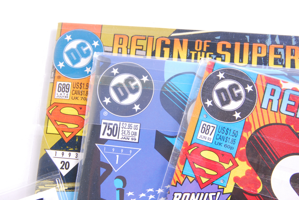 Assortment of Modern DC Action Comics