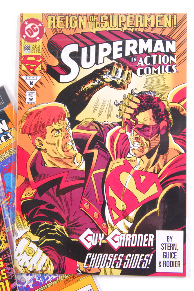 Assortment of Modern DC Action Comics