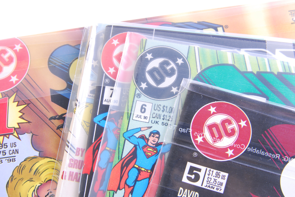 Modern DC Supergirl and Superboy Comics