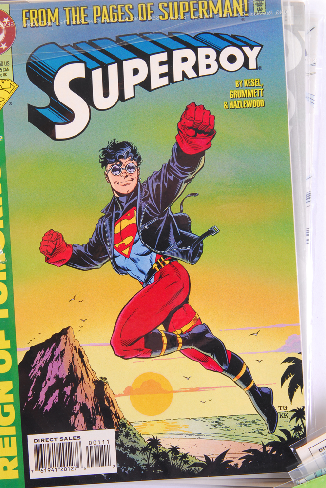 Modern DC Supergirl and Superboy Comics