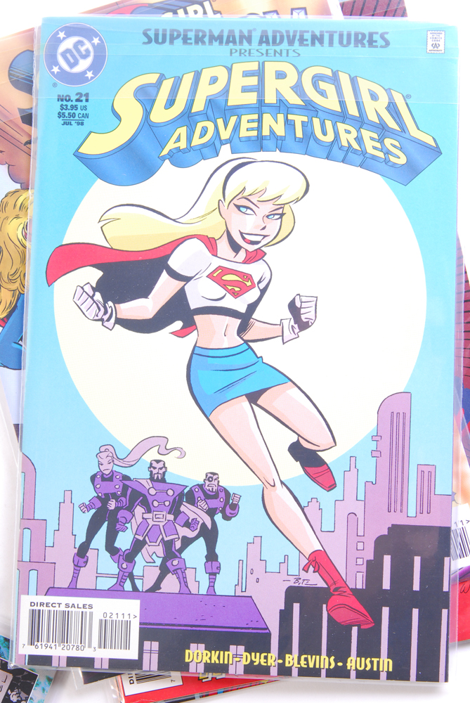 Modern DC Supergirl and Superboy Comics