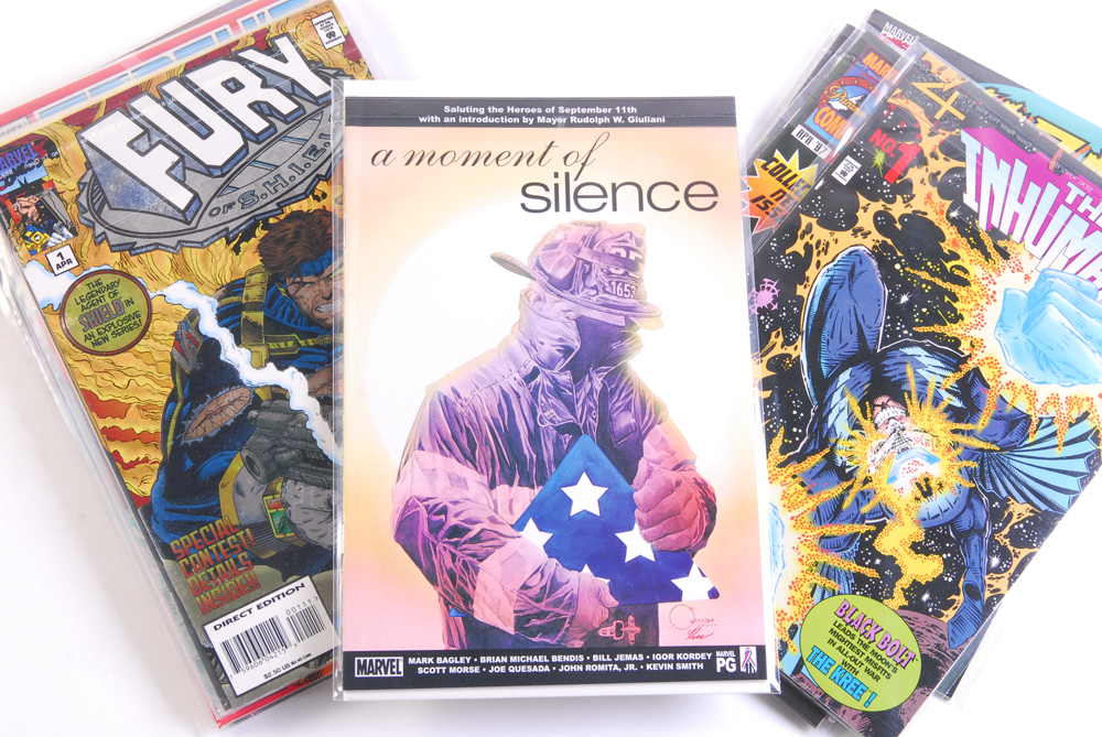 Group of Modern Marvel Comics