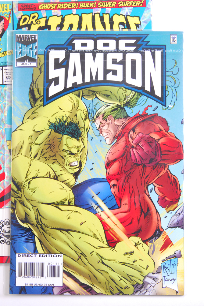 Group of Modern Marvel Comics