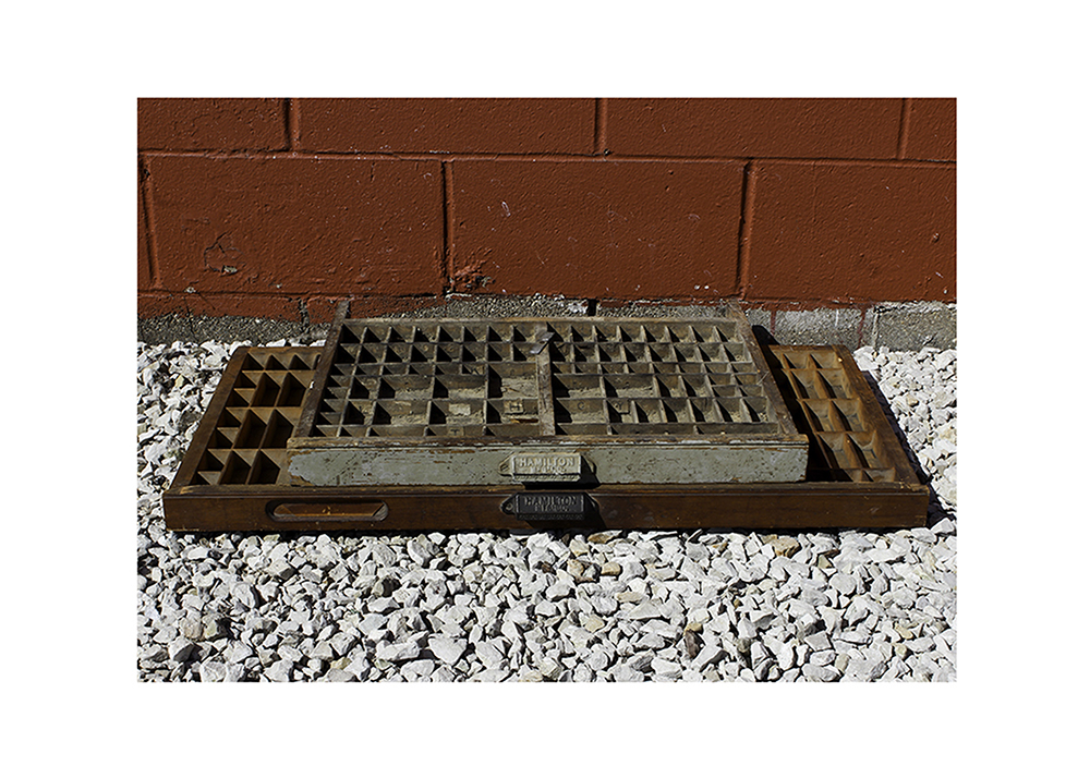 Pair of Letterpress Drawers