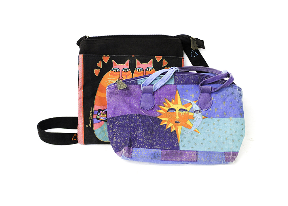 Pair of Laurel Burch Handbags