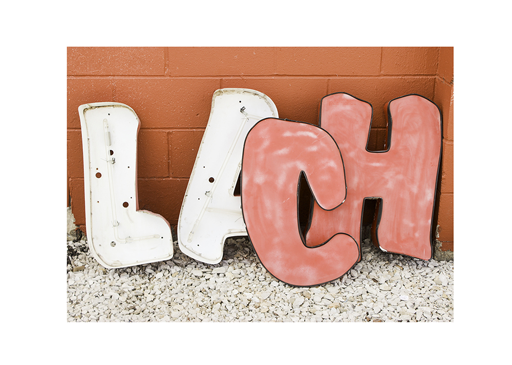 Assortment of Salvage Marquee Letters