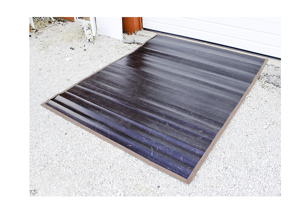 Bamboo Mahogany Area Rug