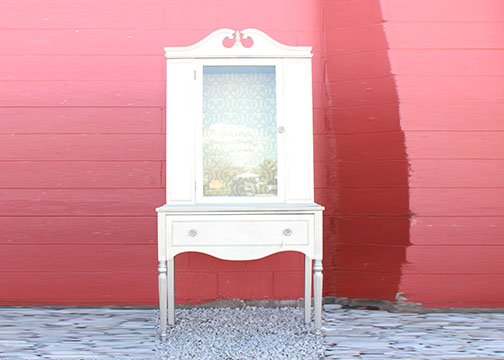 Chippendale-Inspired Display Hutch