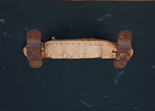 Vintage Long Lock Substantial Foot Locker