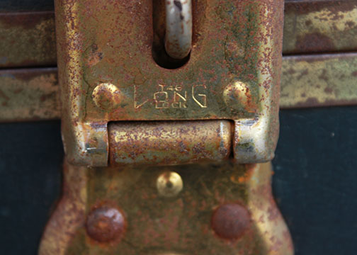 Vintage Long Lock Substantial Foot Locker