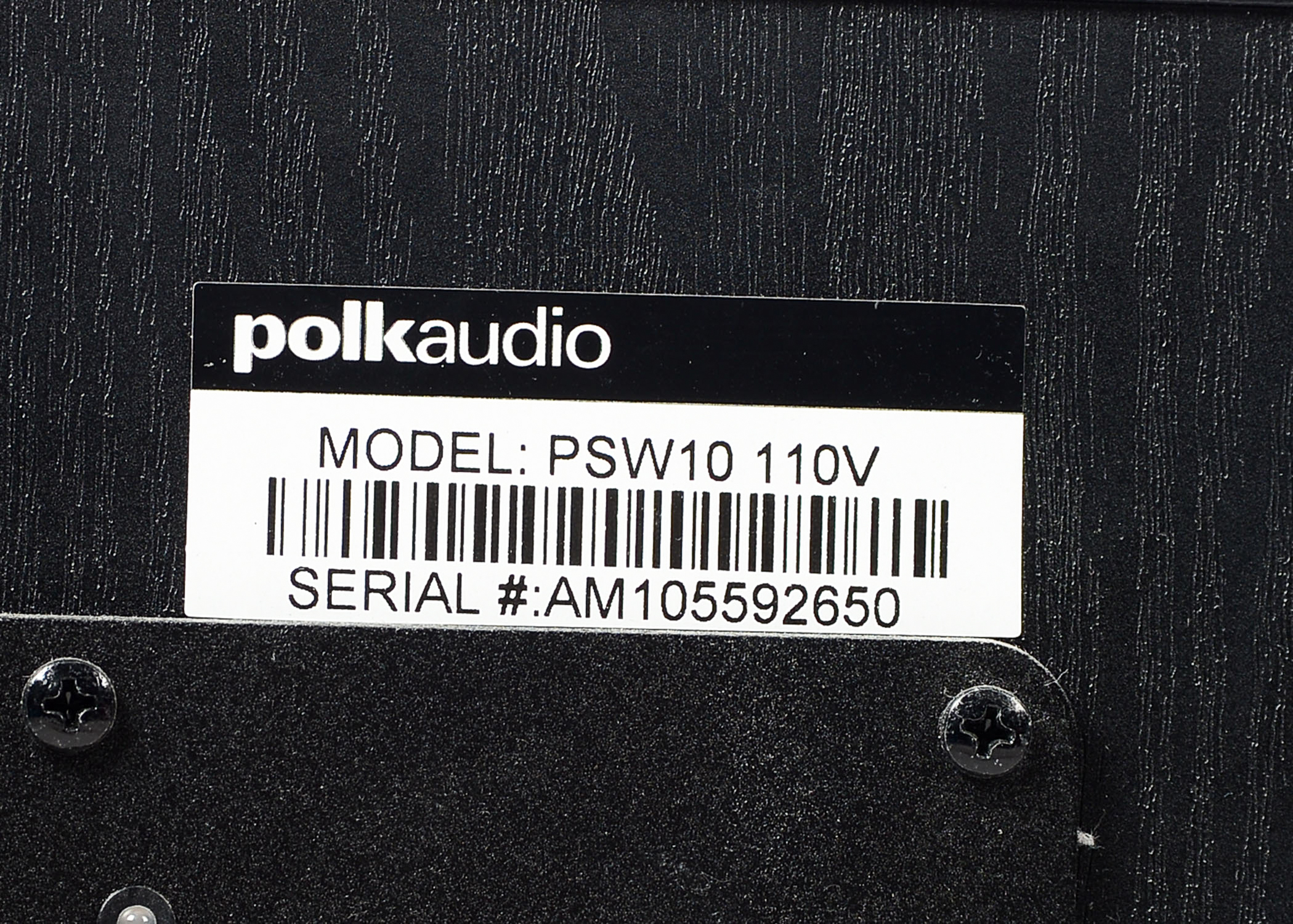 Polk Audio Surround Bar and Subwoofer