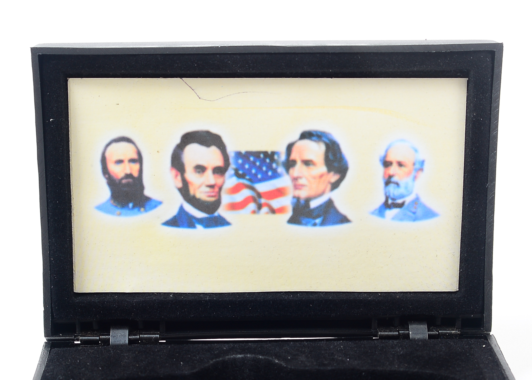 Civil War Motif Pocket Knife