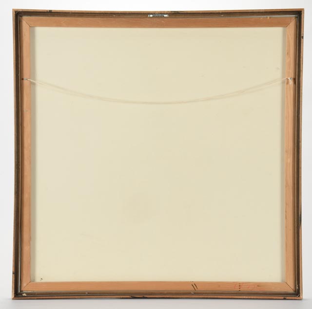 R. Styles Abstracted Oil on Canvas Cityscape