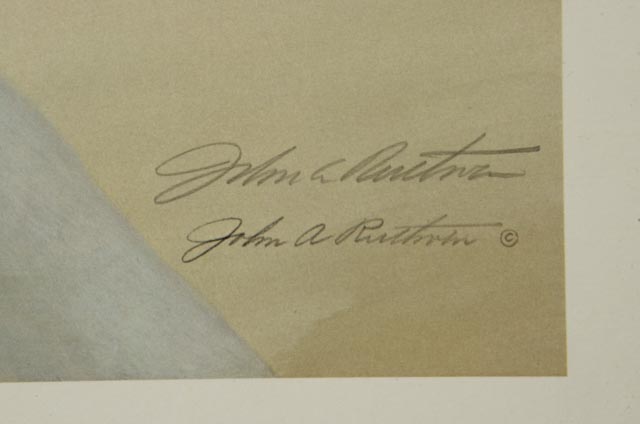 John Ruthven Print "Cardinal"