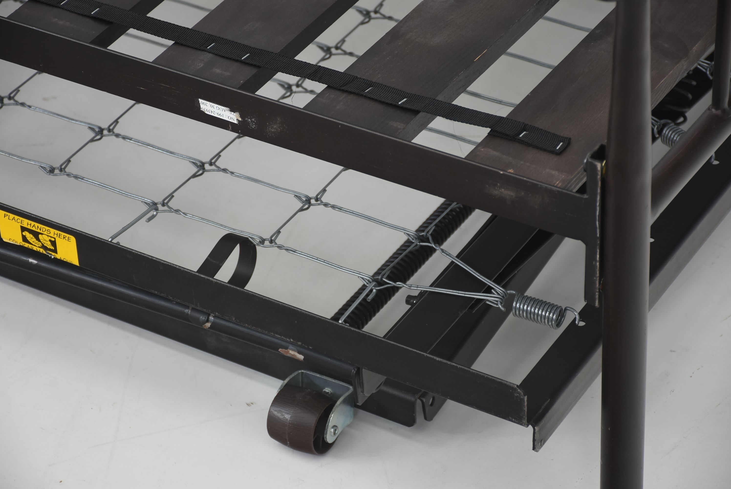 Crate & Barrel Wrought Iron Trundle Daybed