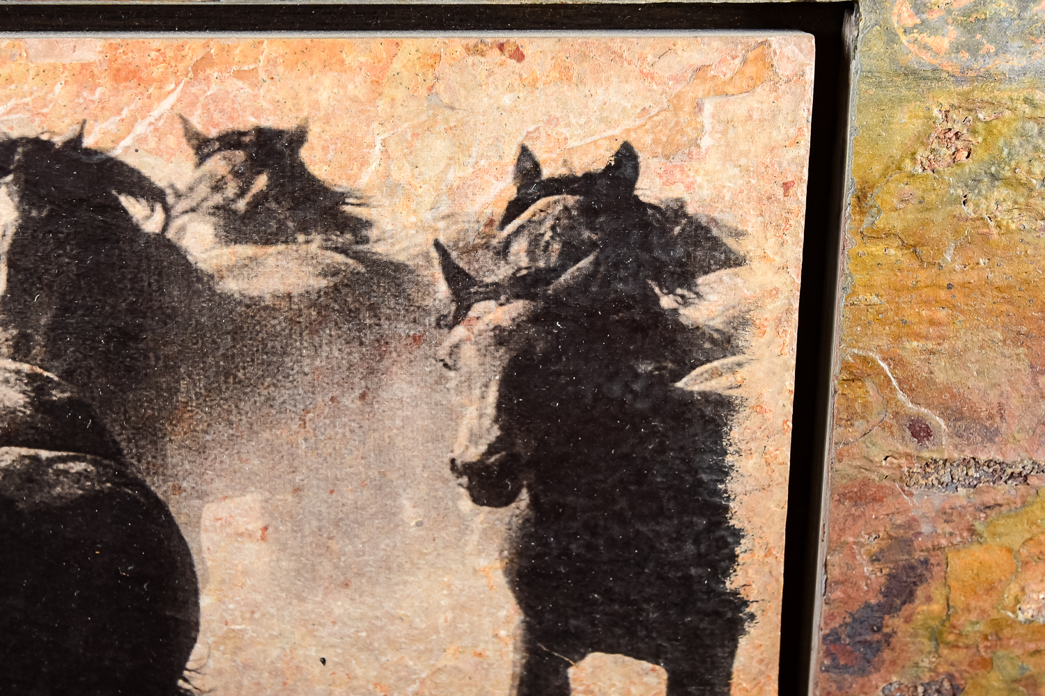 Slate Tile Art "On The Move"