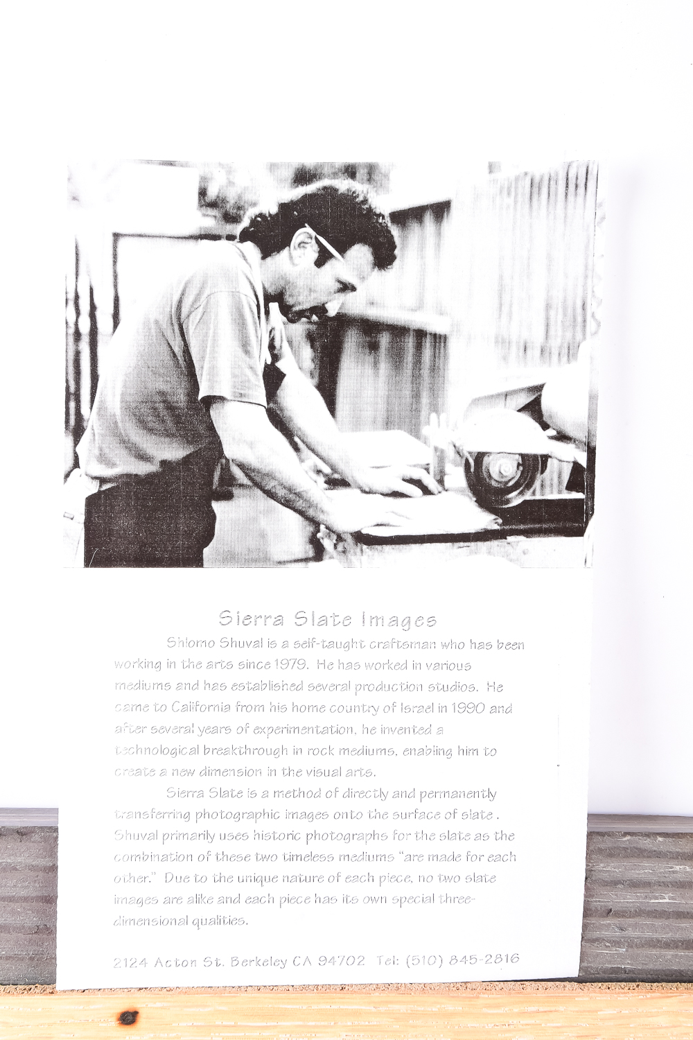 Slate Tile Art "On The Move"