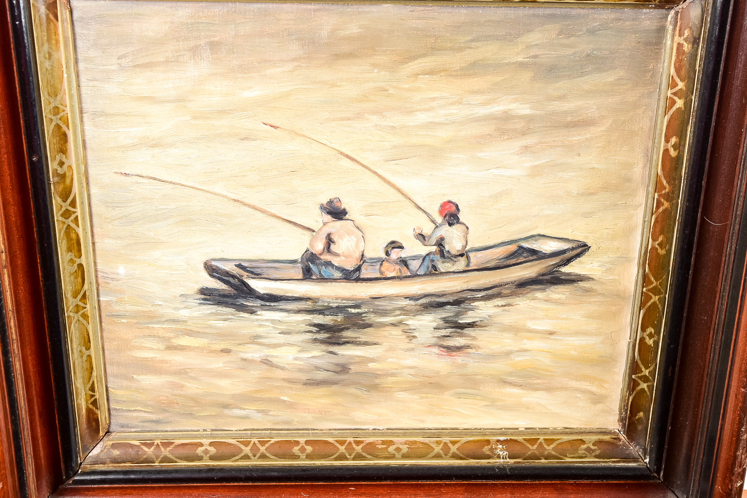 Oil On Canvas Painting