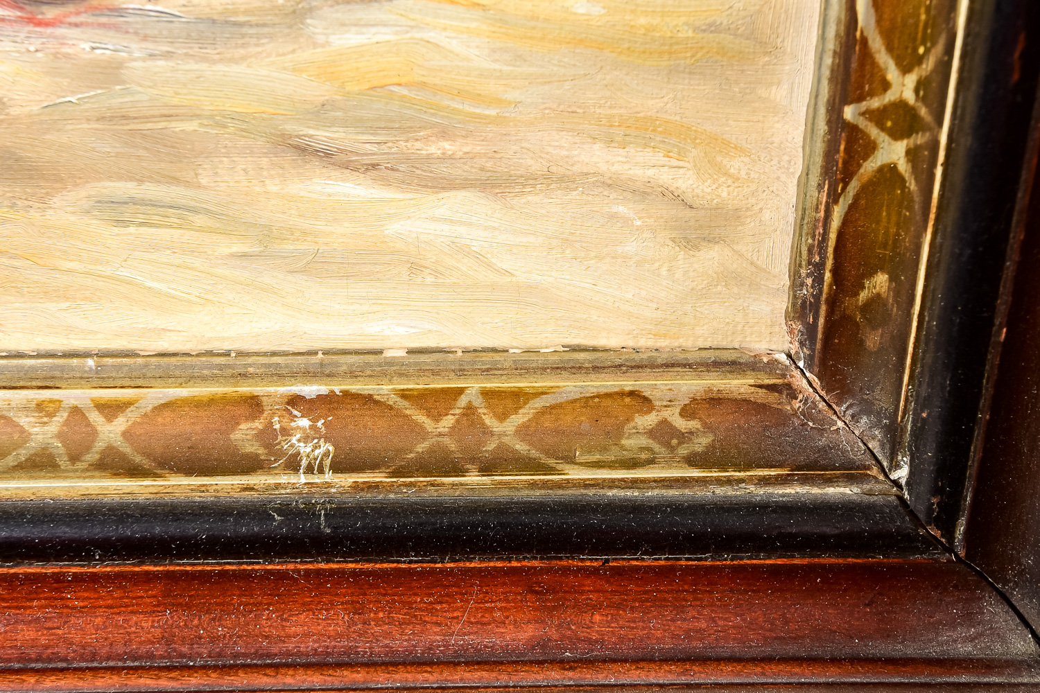 Oil On Canvas Painting