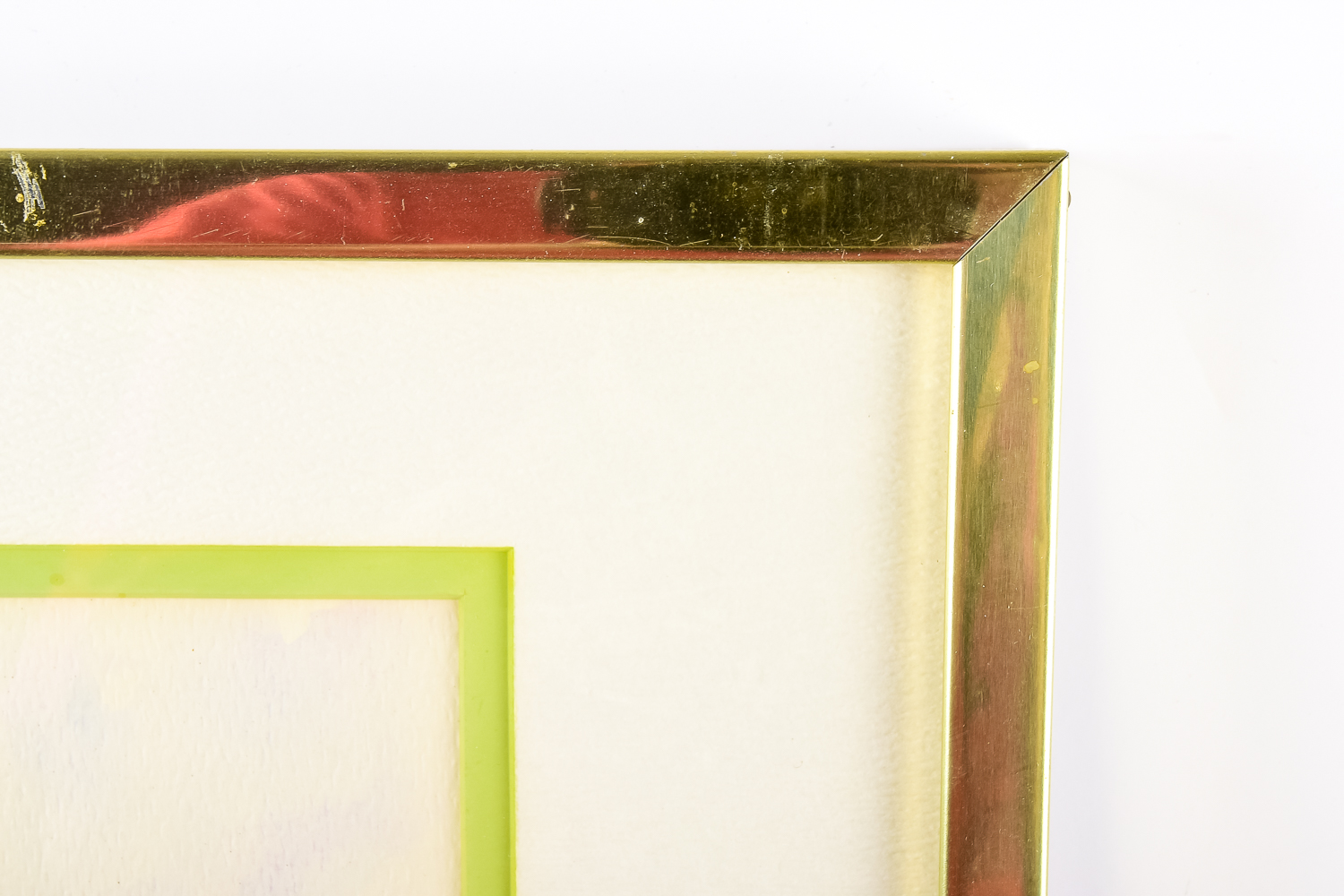 Framed Watercolor Painting