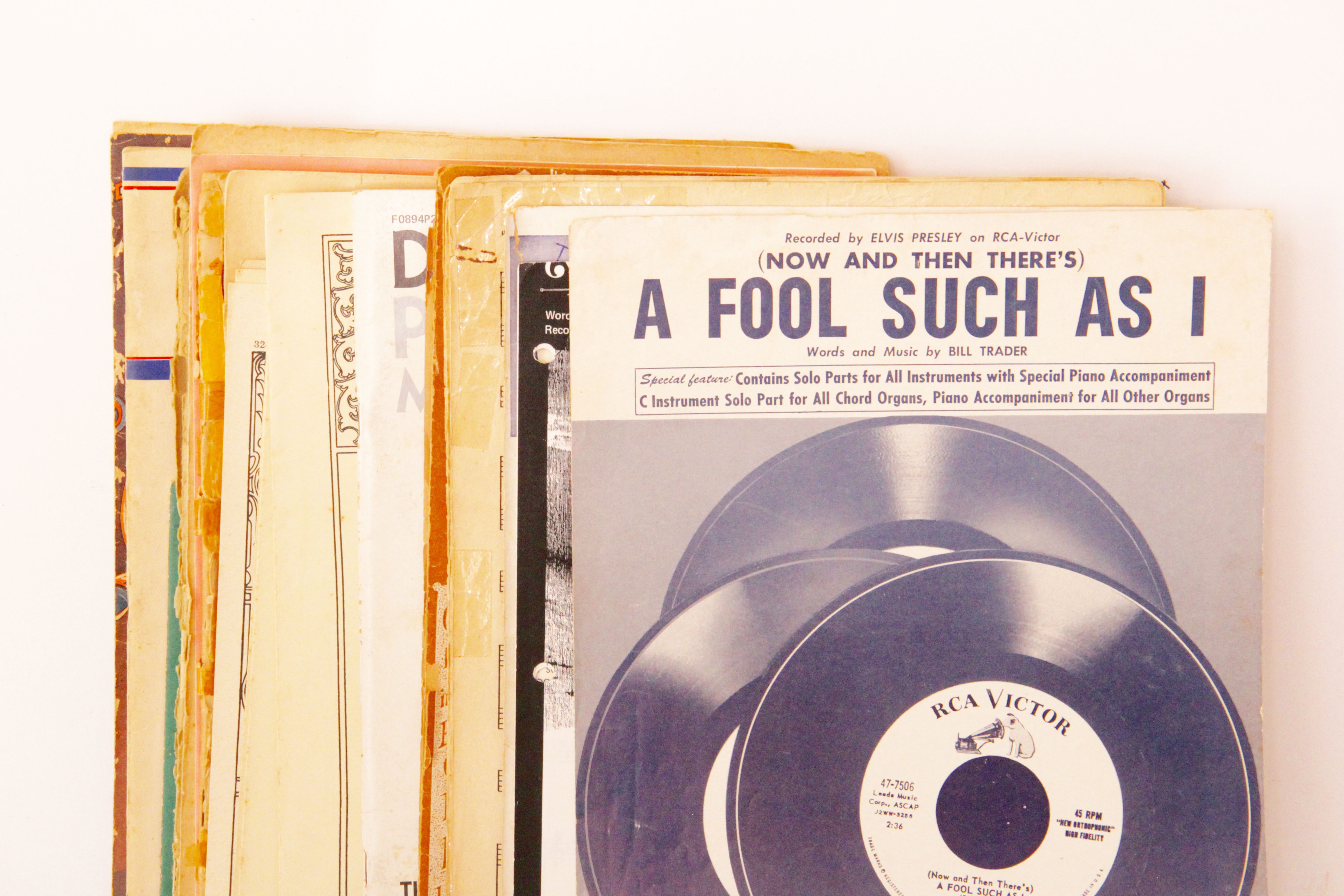 Collection of Piano Sheet Music