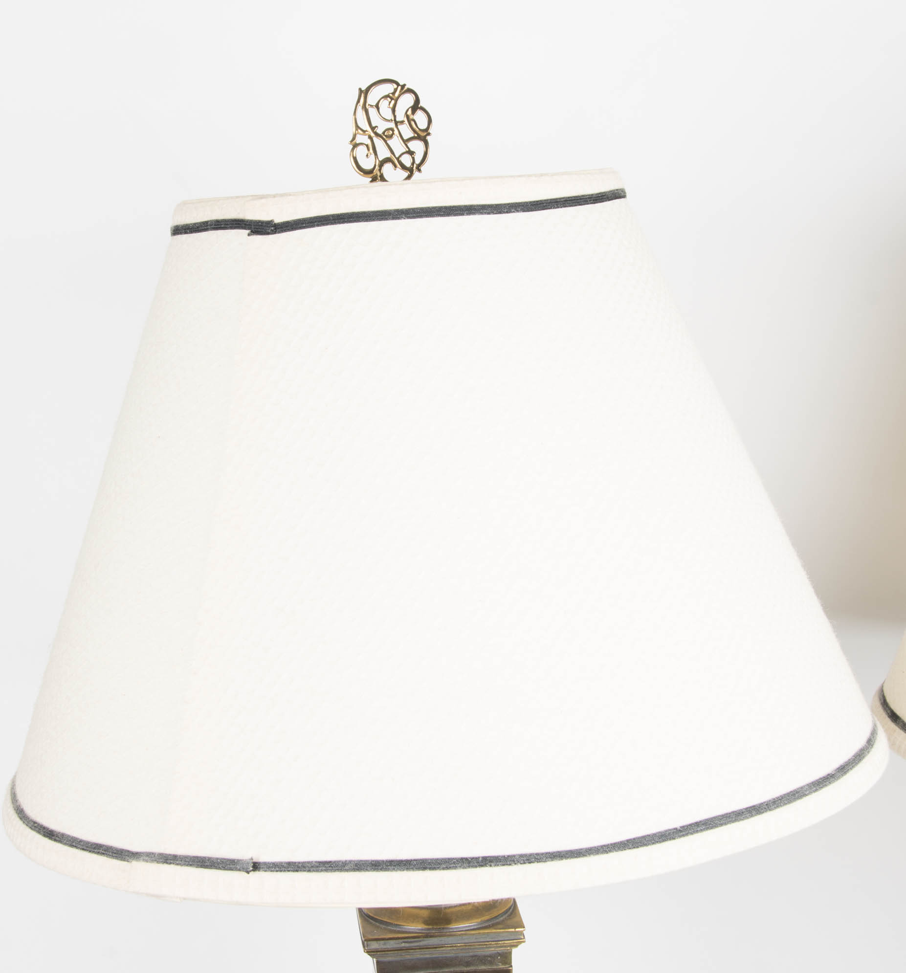 Pair of Vintage Frederick Cooper Asian Inspired Lamps