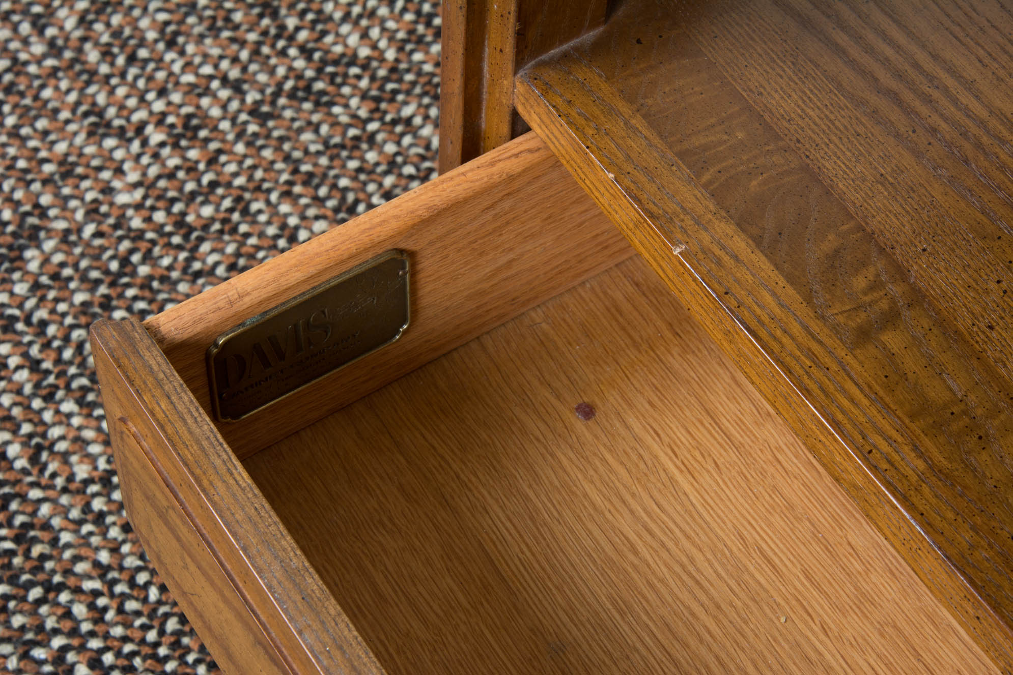 Mid-Century Style Nightstand by the Davis Cabinet Company