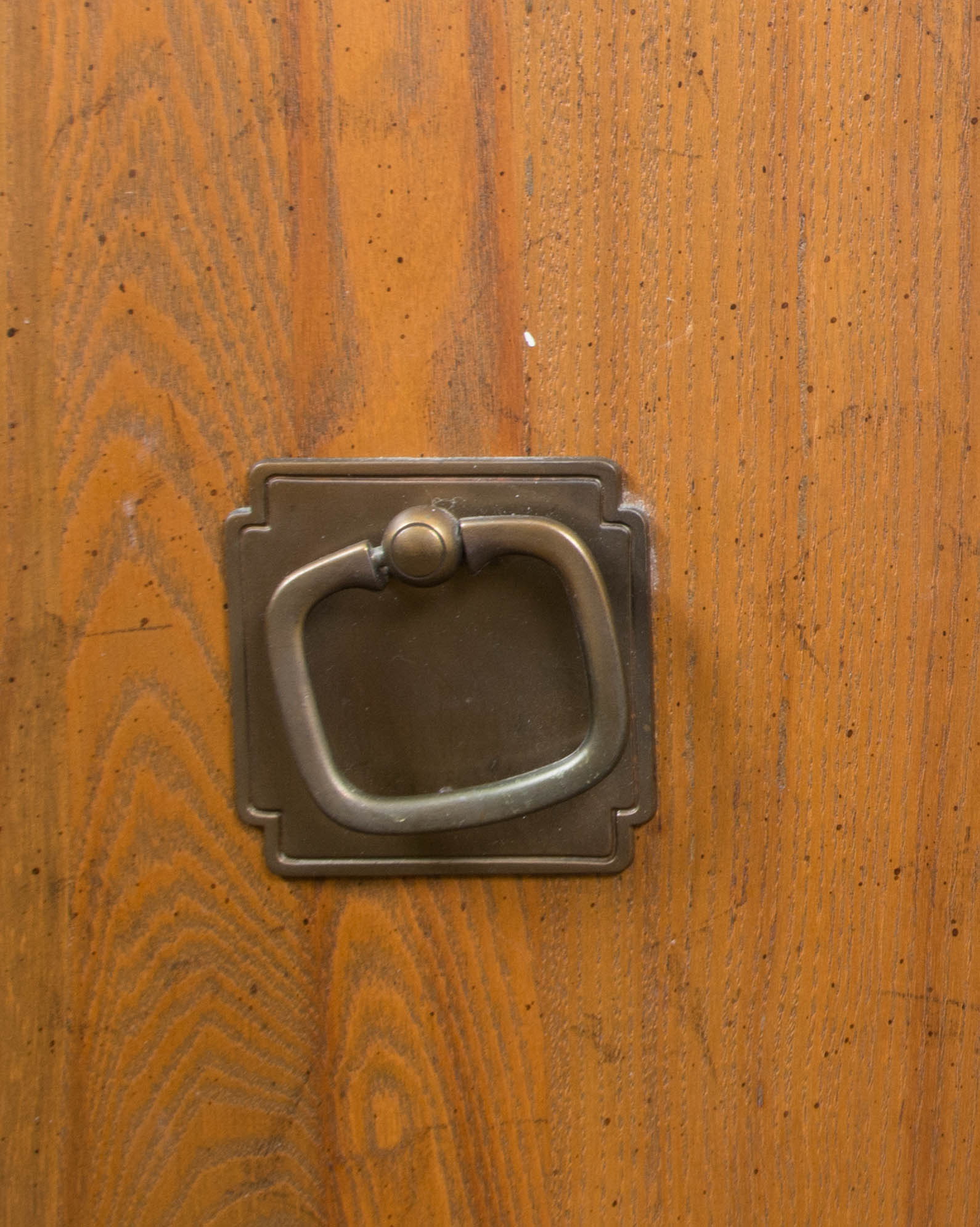 Mid-Century Style Bookcase with Storage by Davis Cabinet Comapny