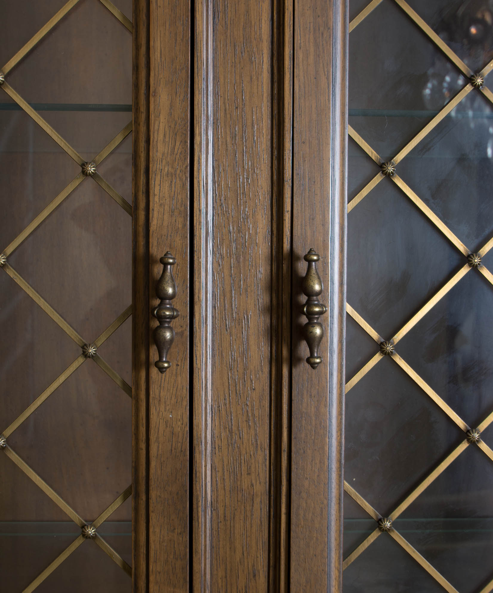 Drexel Heritage Walnut China Cabinet