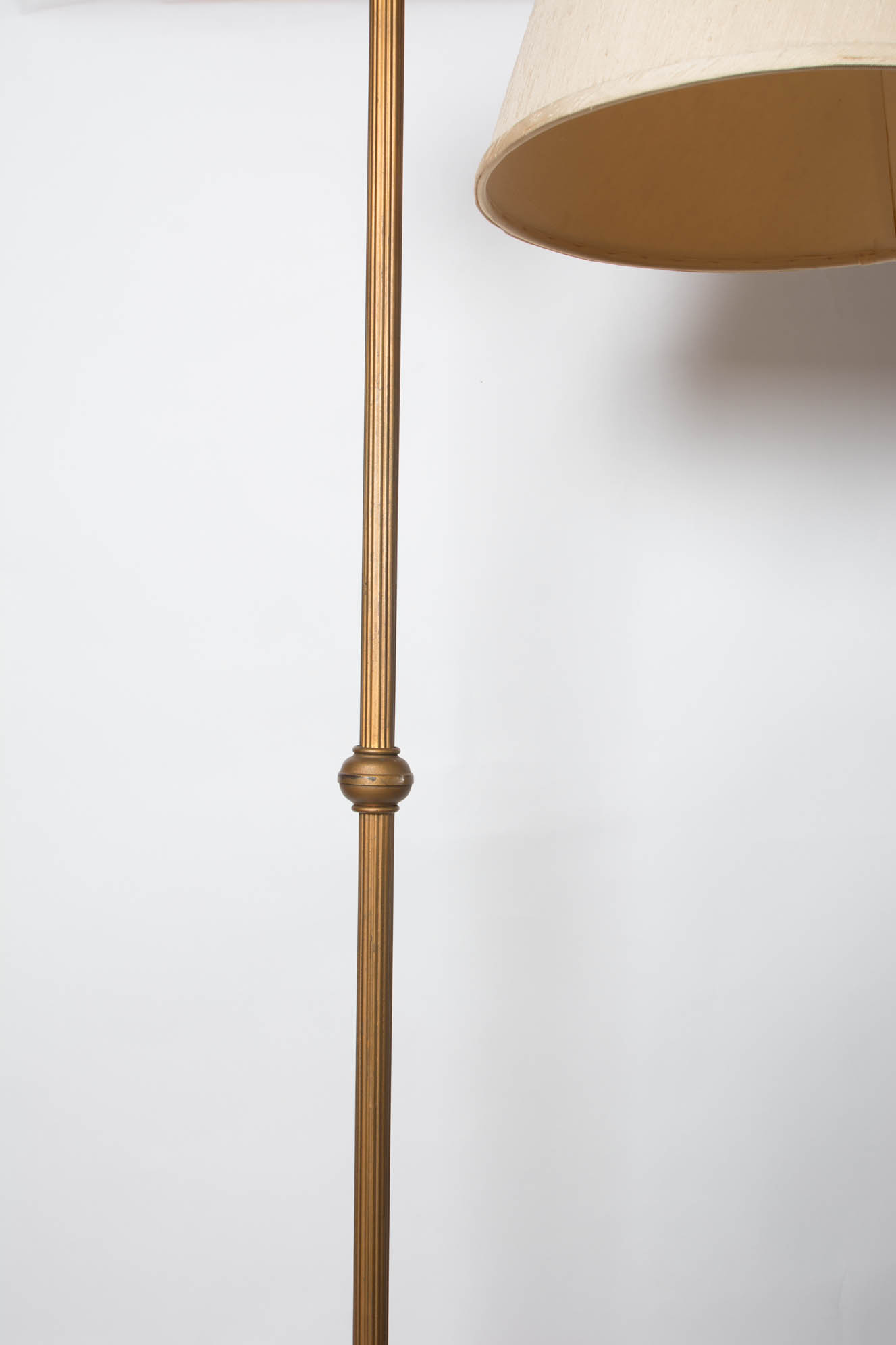 Vintage Brass Floor Lamp
